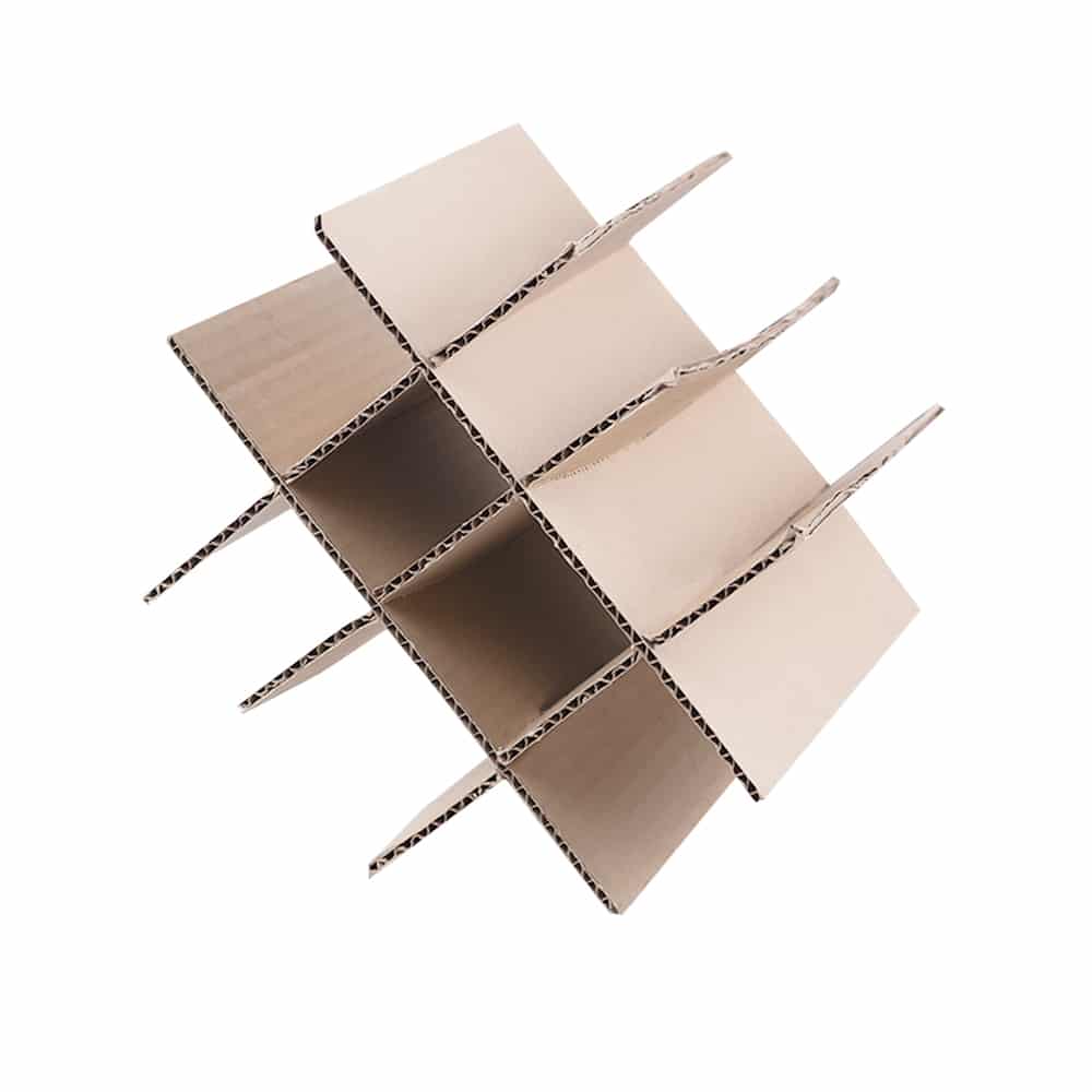 Tabique para cajas de cartón