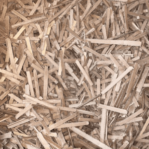 Viruta de cartón para embalaje