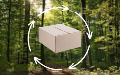 Reciclaje de cartón: el ciclo de vida de una caja de cartón corrugado